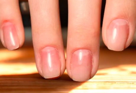 unghie quadrate naturali